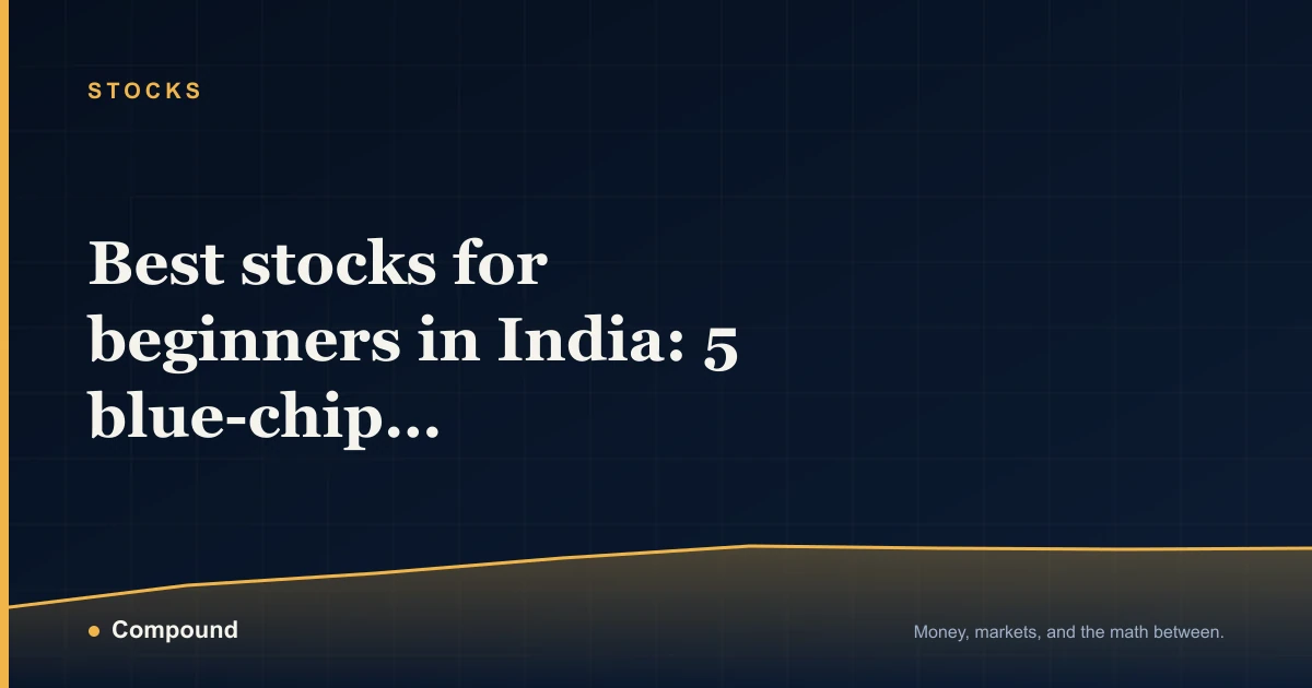 Best stocks for beginners in India: 5 blue-chip picks to start with — Stocks guide by Compound